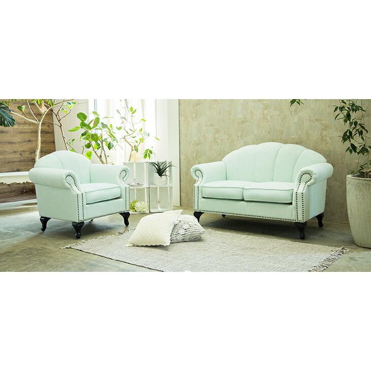 ソファ ソファー 3人掛けソファ トリプルソファ アンティーク 姫系