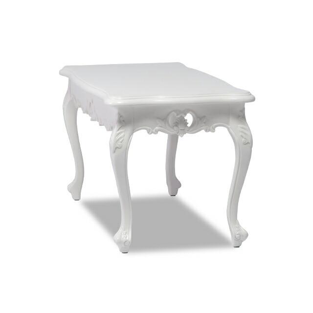 テーブル コーヒーテーブル ソファテーブル 机 アンティーク ロココ調家具 木製 白 ホワイト 白家具 姫系 猫脚 シンフォニー VTA2024-N-18｜viviandcoco｜04