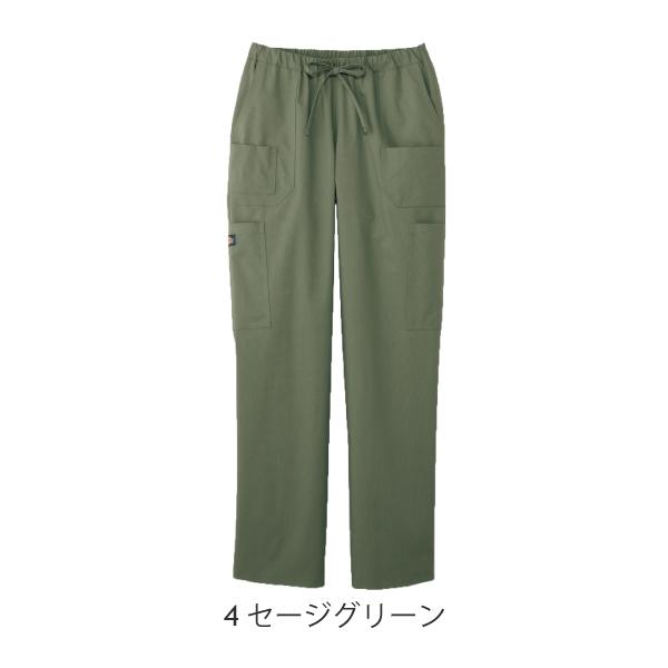 5017sc スクラブ 白衣 パンツ おしゃれ かっこいい カーゴパンツ Dickies ストレッチ 男女兼用 ナース ウェア フォーク 看護 介護 医療 白衣 診察衣 サイズ S