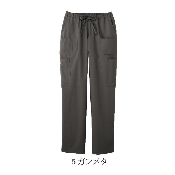 5017SC スクラブ 白衣 パンツ カーゴパンツ Dickies ストレッチ 男女兼用 ナース ウェア フォーク 看護 介護 医療｜vivid-closet｜08