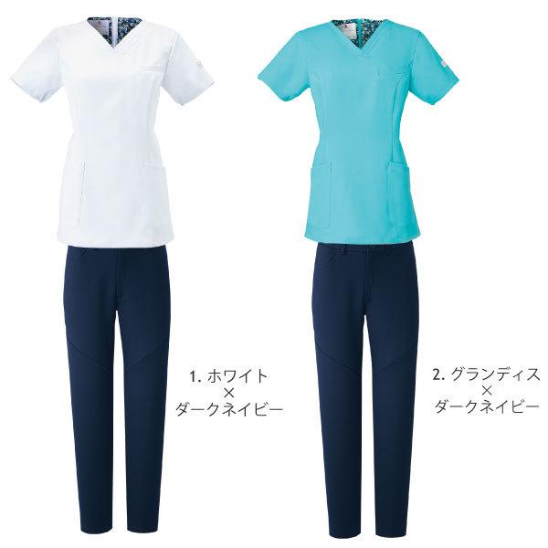WACOAL（ワコール） HI700 HI301 上下セット スクラブ パンツ 白衣