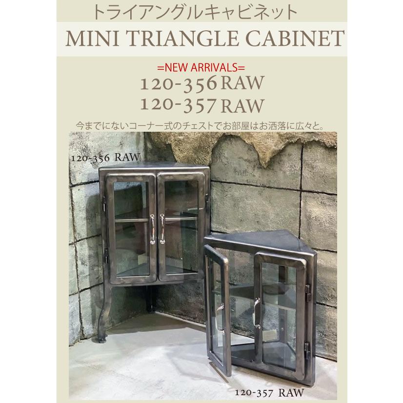 DULTON トライアングル キャビネット 三角形 ガラスケース h111901