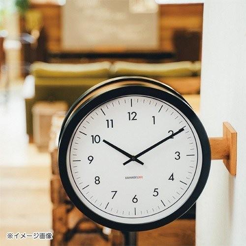 INTERFORM（インターフォルム） CL-3276 BK MCCARTY WALL CLOCK BKACK