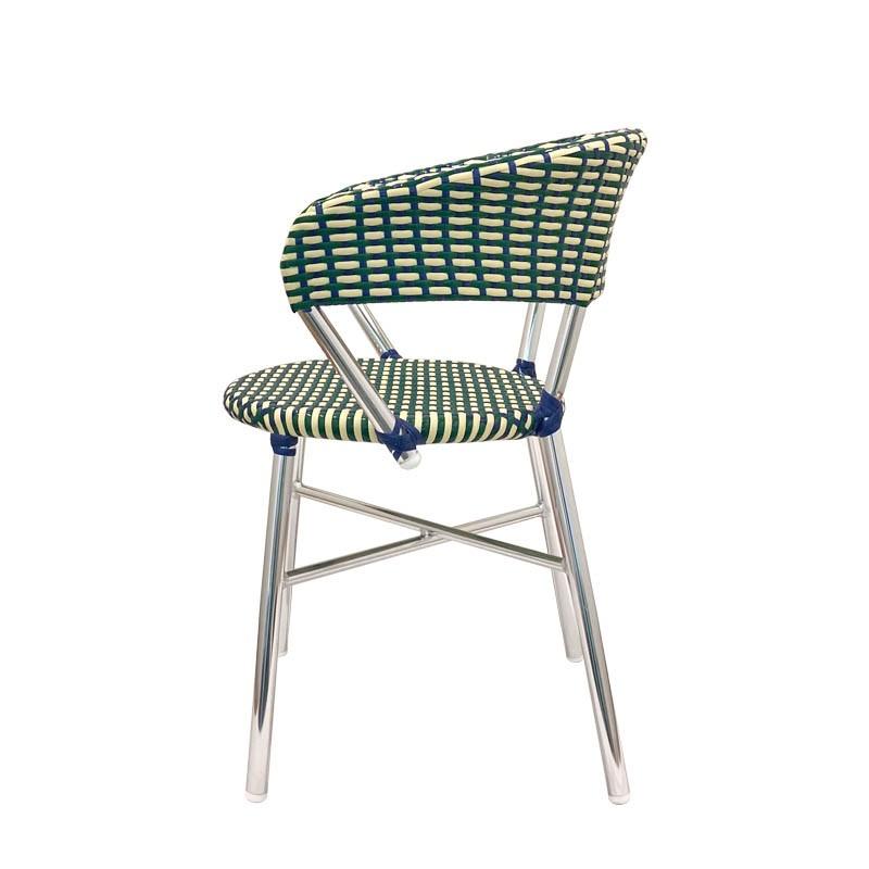 DULTON（ダルトン） F19-0001 ALUMINUM ROUNDISH CHAIR GREEN/BLUE RED