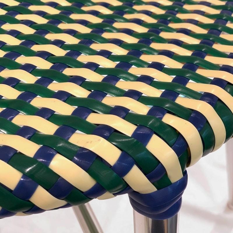 DULTON（ダルトン） F19-0001 ALUMINUM ROUNDISH CHAIR GREEN/BLUE RED