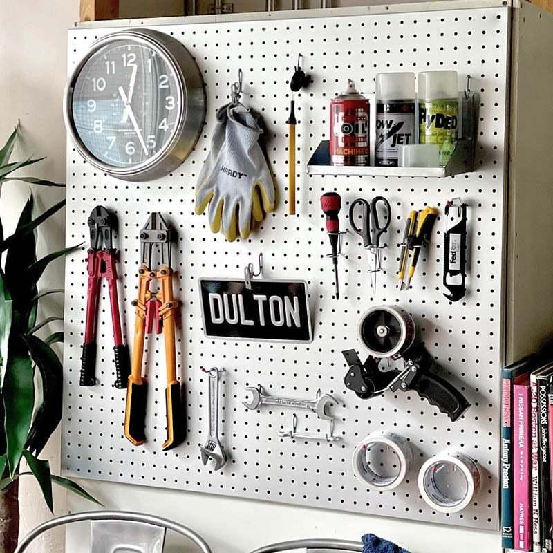 DULTON F21-0315 アルミニウム ペグボード ALUMINUM PEGBOARD