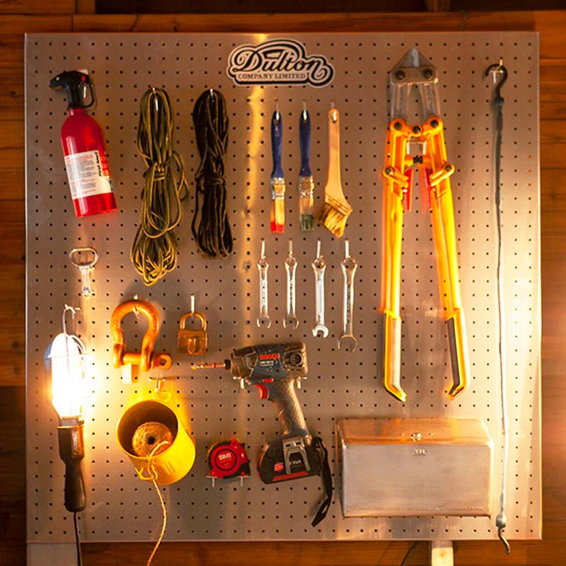 DULTON F21-0315 アルミニウム ペグボード ALUMINUM PEGBOARD