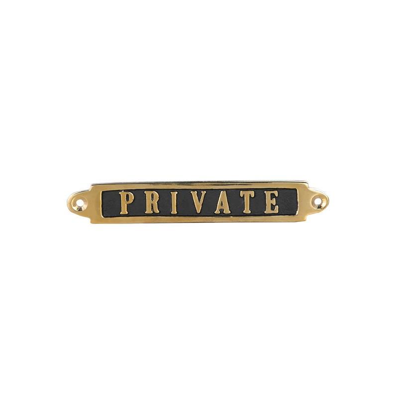 DULTON（ダルトン） ゆうパケットで290円で送付 GS559-326 BRASS SIGN