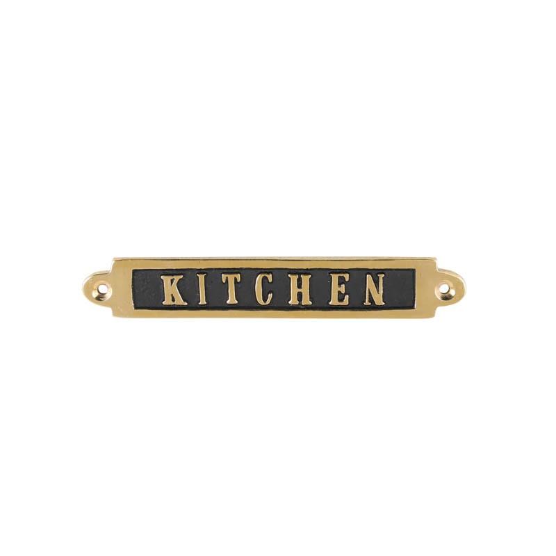 DULTON（ダルトン） ゆうパケットで290円で送付 GS559-326 BRASS SIGN