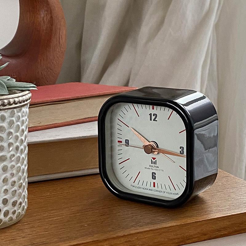 H20-0178 SQUARE ALARM CLOCK スクエア アラーム クロック 置き時計