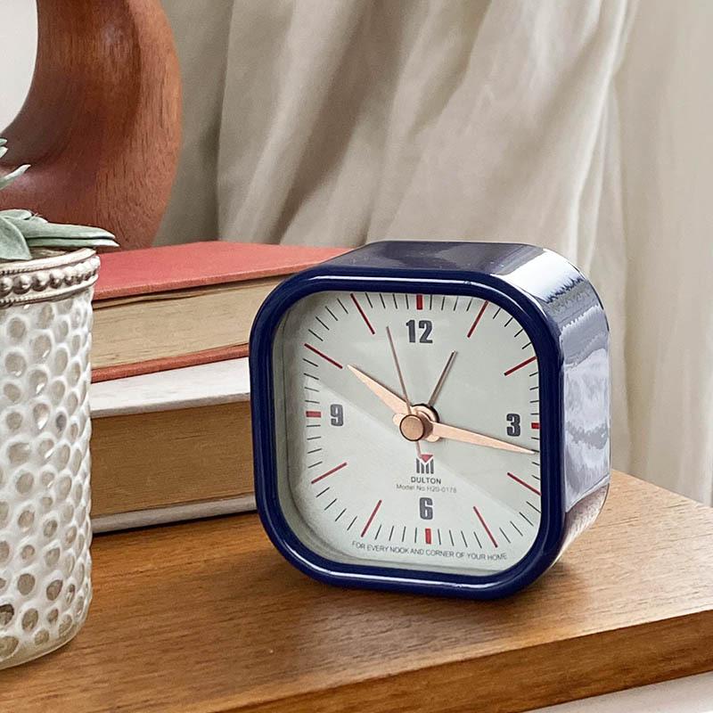 H20-0178 SQUARE ALARM CLOCK スクエア アラーム クロック 置き時計