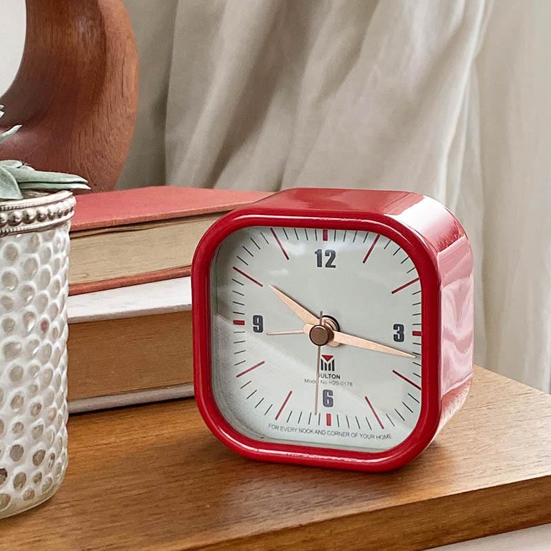 H20-0178 SQUARE ALARM CLOCK スクエア アラーム クロック 置き時計