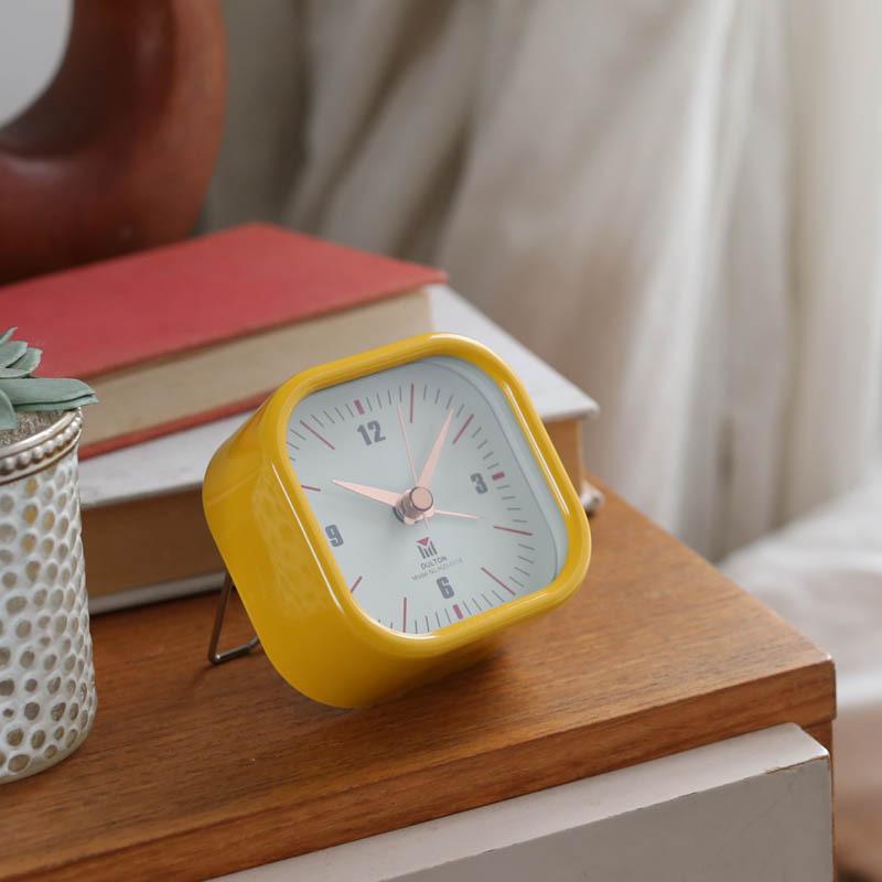 H20-0178 SQUARE ALARM CLOCK スクエア アラーム クロック 置き時計