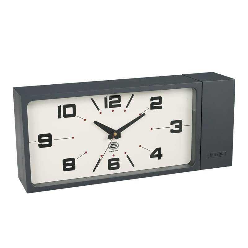 DULTON H21-0362 DOUBLE FACE CLOCK RECTANGLE ダブル フェイス