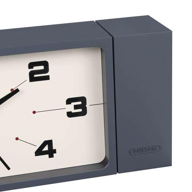 DULTON（ダルトン） H21-0362 DOUBLE FACE CLOCK RECTANGLE ダブル