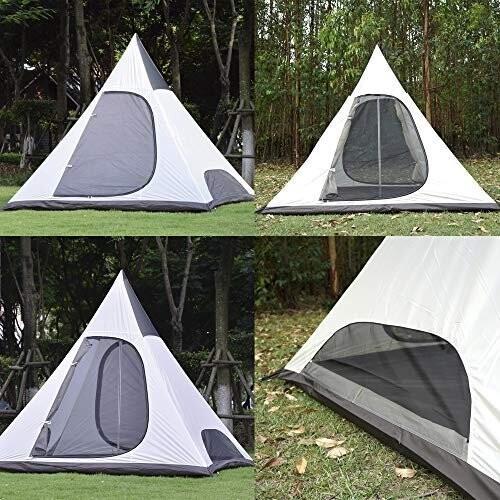 ワンポールテント　探検者　2〜4人用　325×380×245cm キャンプテント ワンポールテント 探検者 2〜4人用 325×380×245cm キャンプ