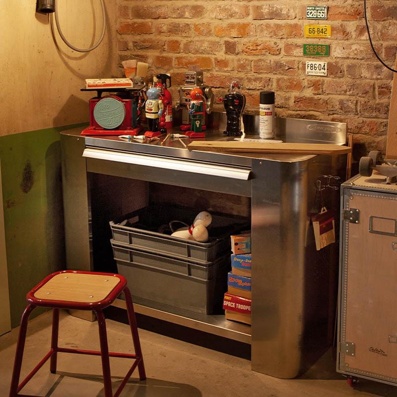 Y-0447 WORKBENCH ワークベンチ 作業台 デスク 作業机 スチール 