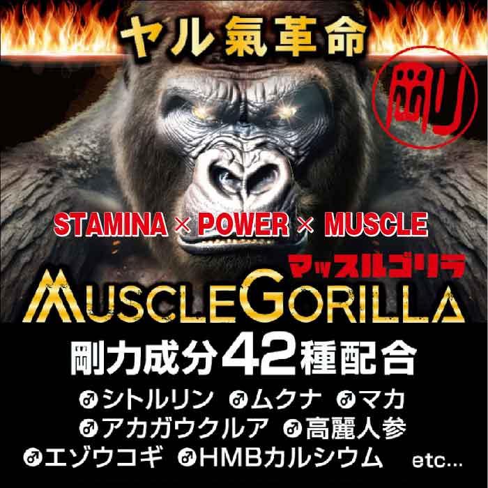 マッスルゴリラ 60粒 品番:L668 健康食品 サプリメント マッスルゴリラ 60粒 品番:L668 健康食品 サプリメント