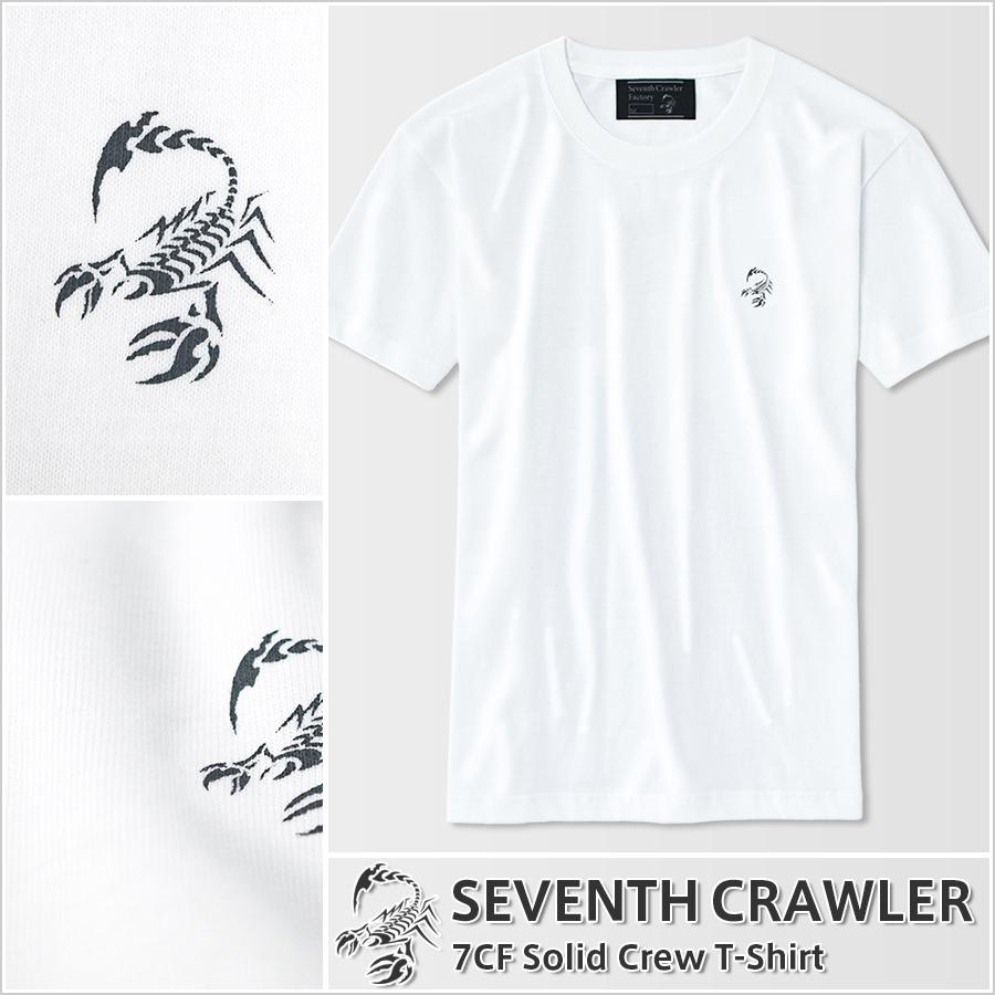 Tシャツ メンズ 半袖 アメカジ ブランド セブンスクローラー 正規品 ホワイト 大特価