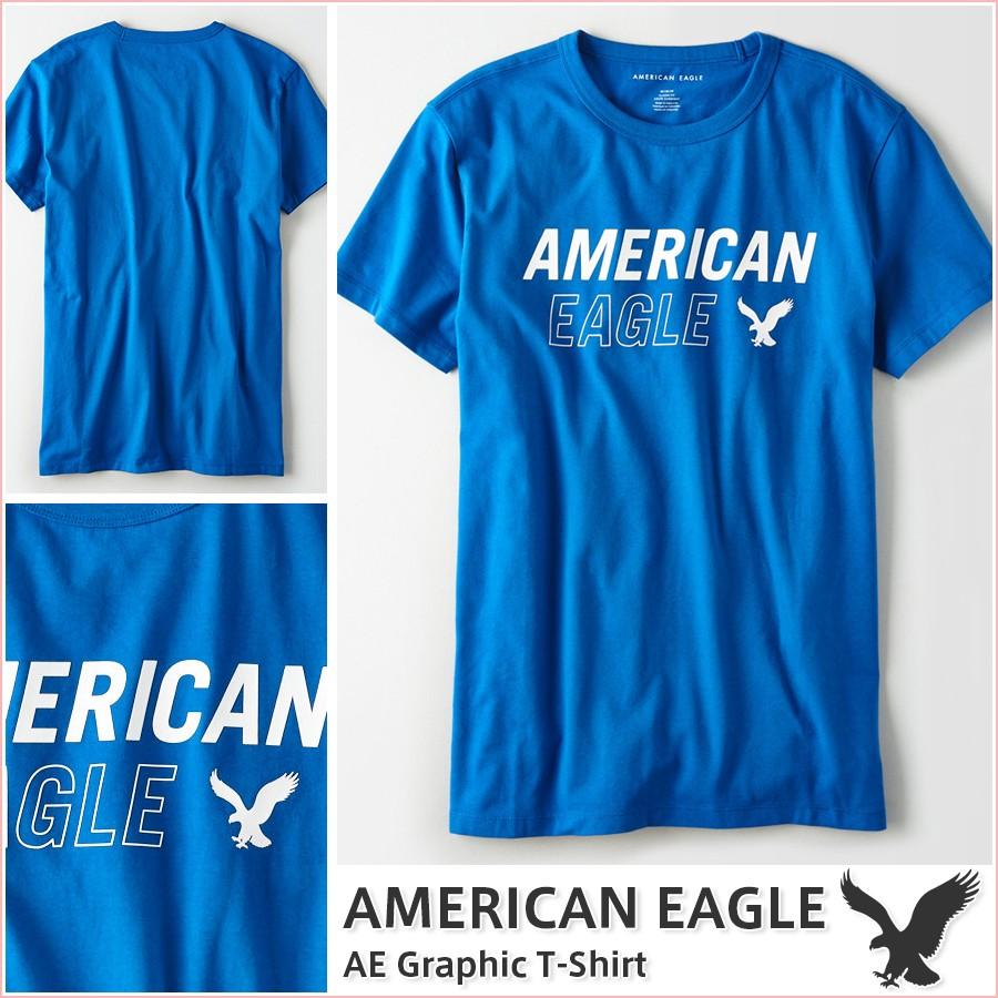 アメリカンイーグル メンズ ｔシャツ 半袖 正規品 ブルー Bm12 1739 アメカジ専門ショップ Vividstyle 通販 Yahoo ショッピング