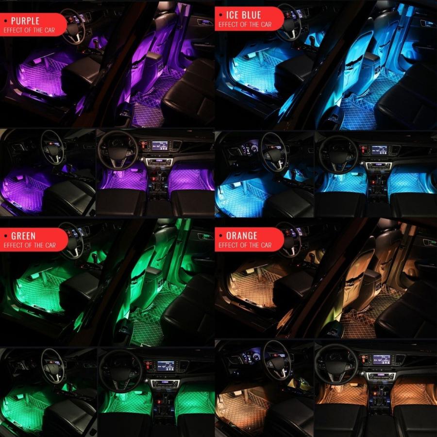 車 テープライト Led ライトアップ Usb シガーソケット リモコン付 102 雑貨の倉本 通販 Yahoo ショッピング