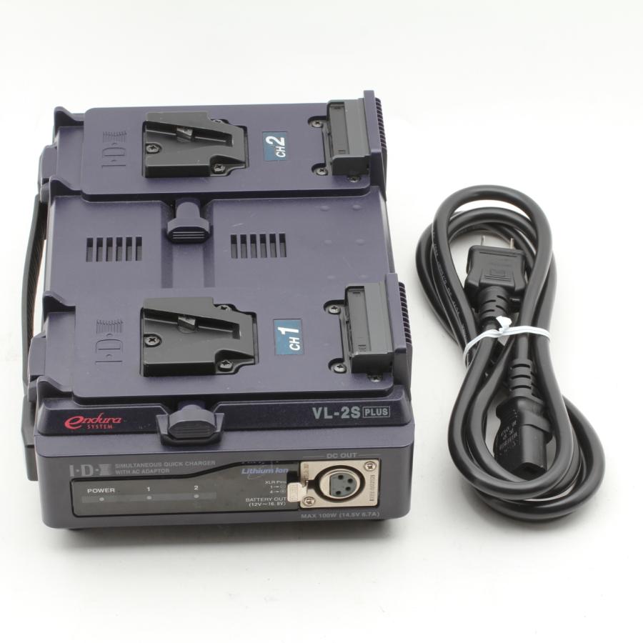 IDX アイディーエクス VL-2SPLUS 2チャンネル同時急速充電器 : 千石