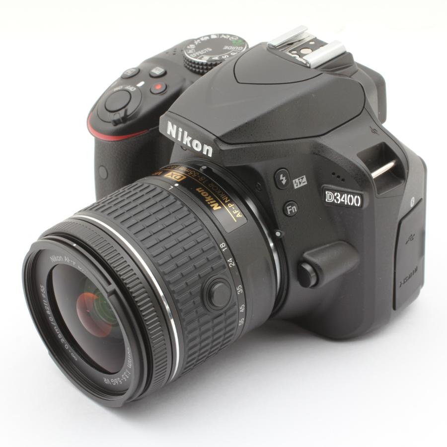 未使用⁉︎  ショット数81‼︎  Nikon D3400 18-55 VR ニコン（Nikon） 【ショット数3回】Nikon D3400 AF-P 18-55 VR レンズ