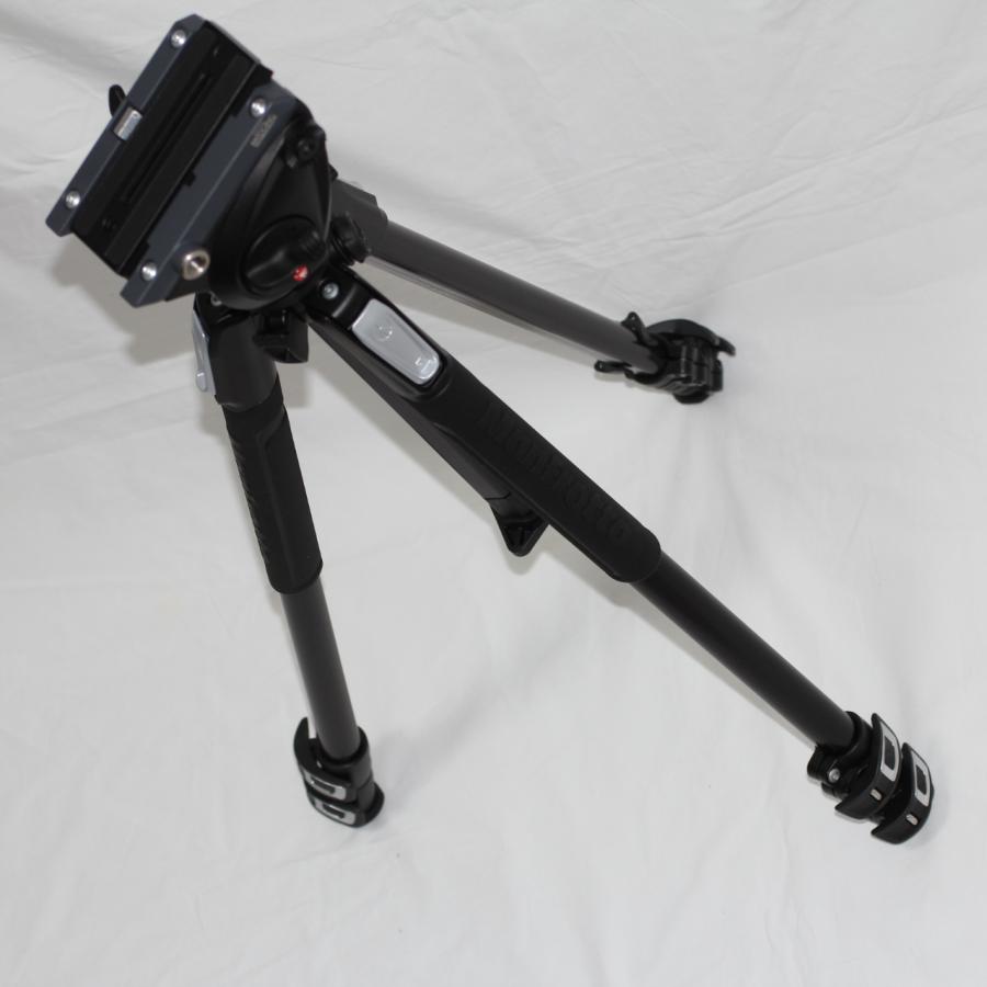 Manfrotto MVK500190AH ビデオ雲台 MT190X3アルミ三脚 Manfrotto MVK500190AH ビデオ雲台 MT190X3アルミ三脚