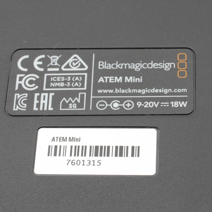 Blackmagic Design ATEM Mini SWATEMMINI｜vividus｜06