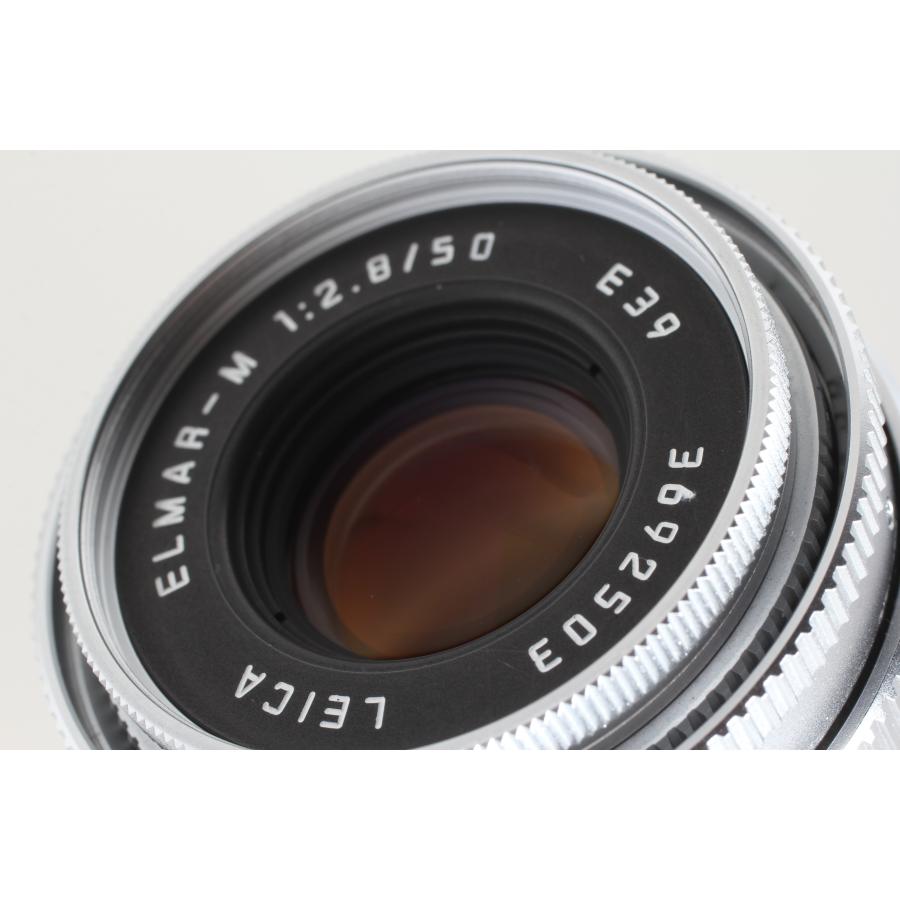 エルマーLeica ELMAR‐M 50mm F2.8 E39 美品　最終値下げ ライカ Leica ELMAR-M 50mm F2.8 E39 (最短0.7m) : 千石カメラ