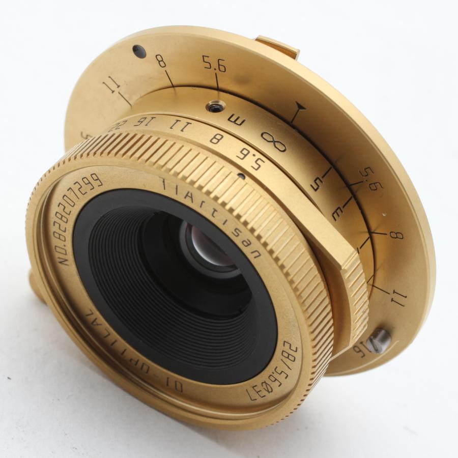 TTArtisan 28mm F5.6 Mマウント ゴールド (世界限定500本