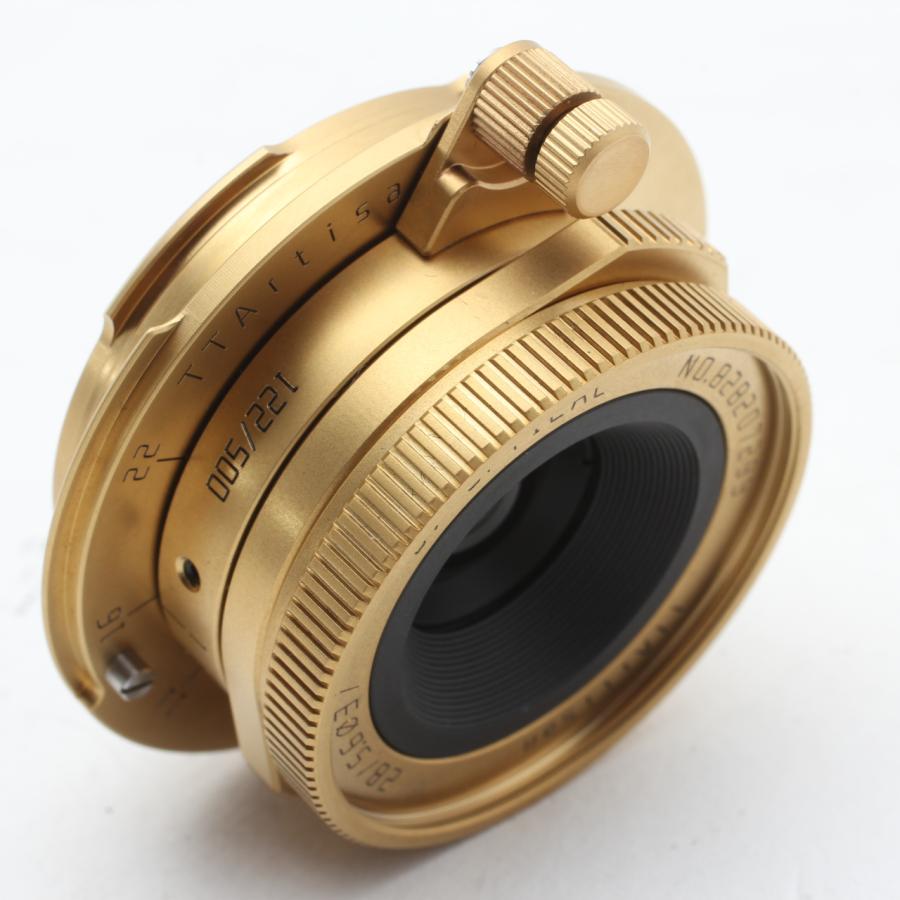 TTArtisan 28mm F5.6 Mマウント ゴールド (世界限定500本