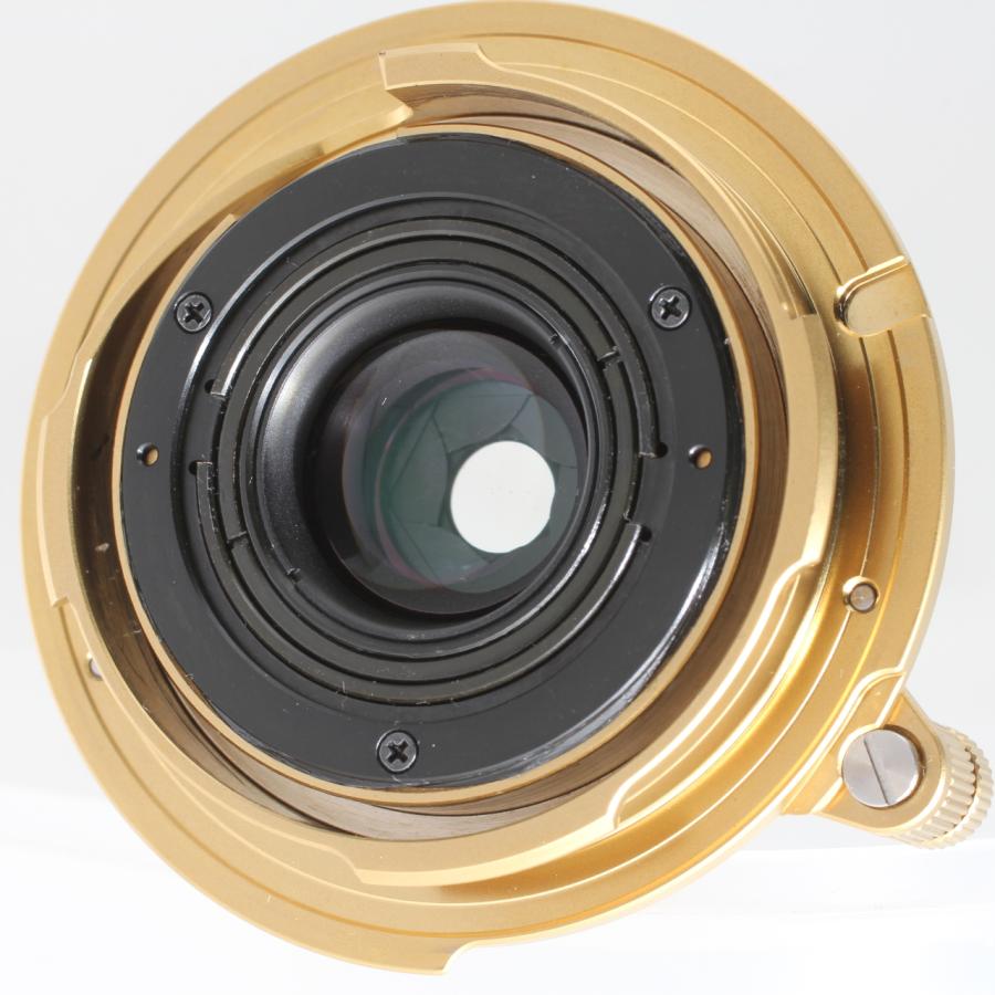 TTArtisan 28mm F5.6 Mマウント ゴールド (世界限定500本) ライカM 銘