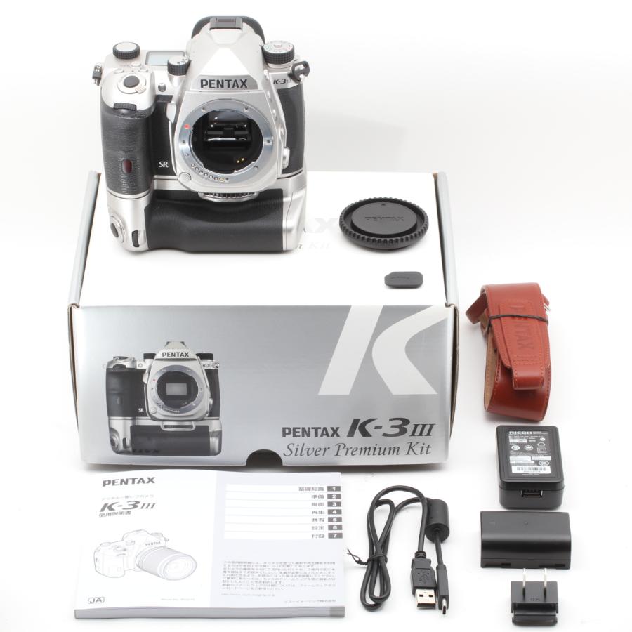 K-3 【ショット数5,958枚】PENTAX Mark III Silver Premium Kit K-3 【ショット数5,958枚】PENTAX Mark III Silver Premium Kit