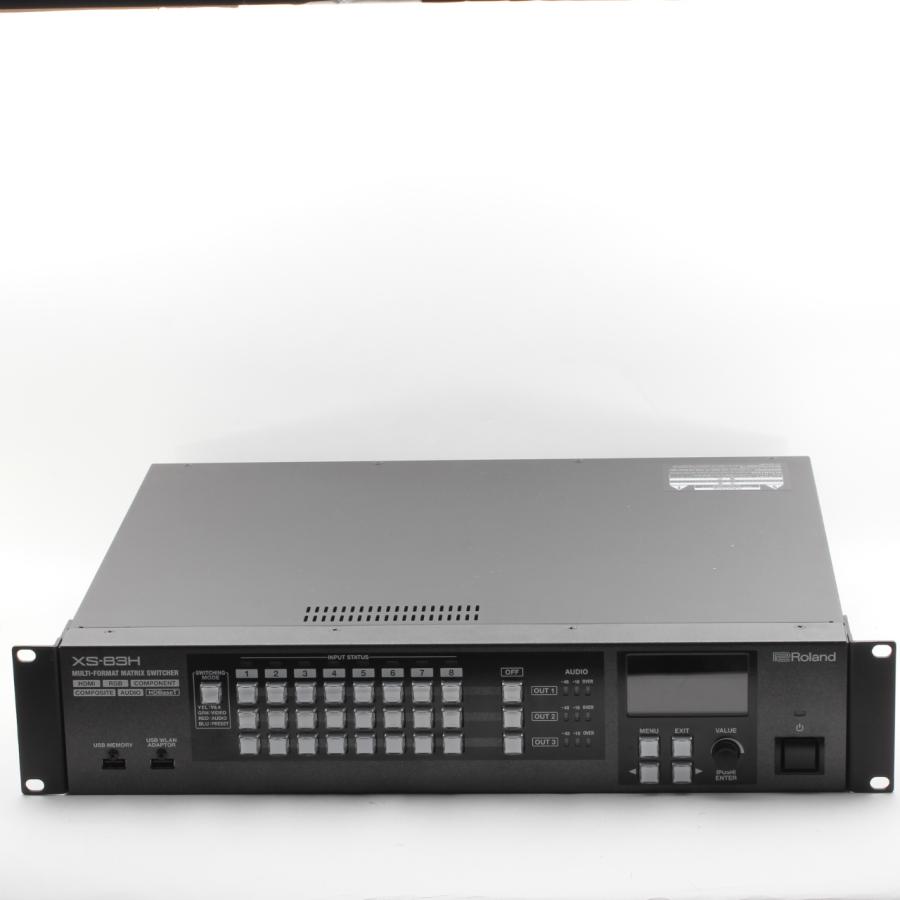 Roland XS-83H マルチフォーマット マトリックススイッチャー ローランド（Roland） Roland xs-83h 8x3マルチフォーマットAV
