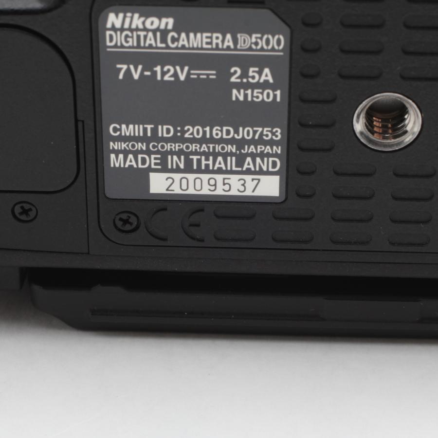 ニコンD 【ショット数 8,602枚】Nikon D500 ボディ : 千石カメラYahoo