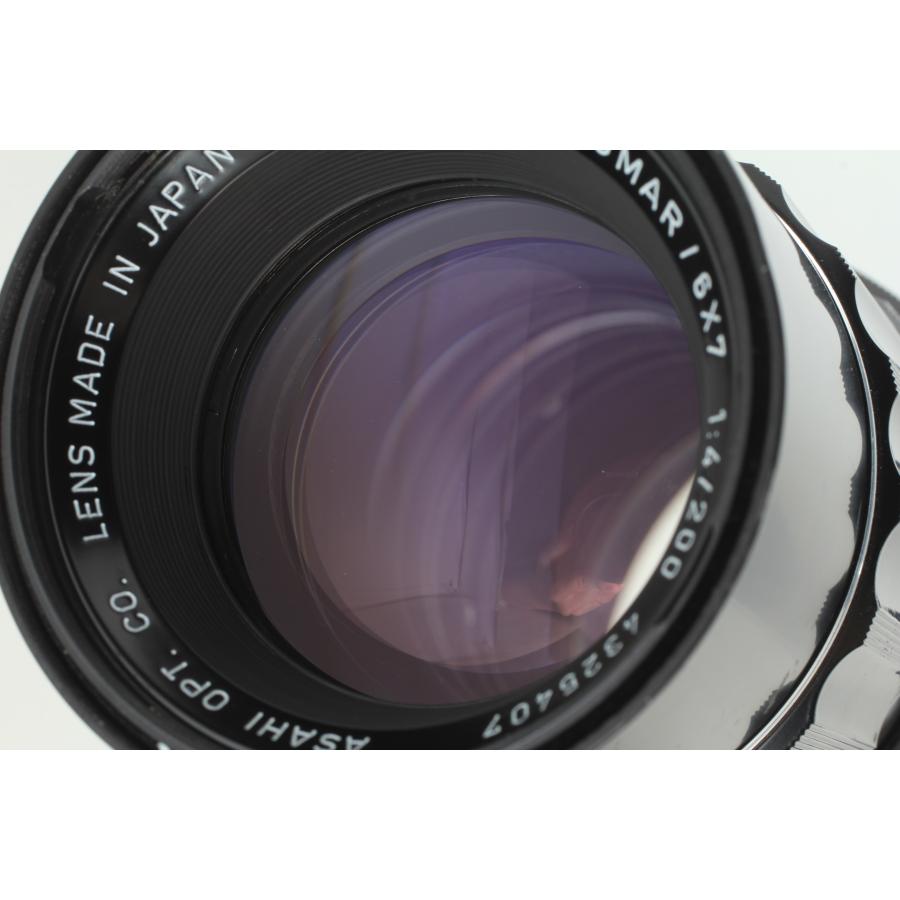 pentax 6×7 + TAKUMAR/6×7 1:4/200　セット pentax 6×7 ペンタックス 200mm 1：4レンズセット 【公式通販】