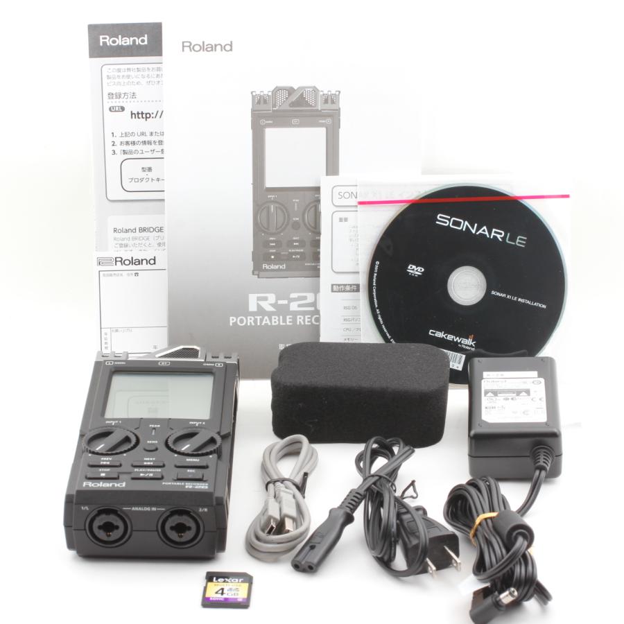 ローランド Roland ポータブルレコーダー R-26 : 千石カメラYahoo!店