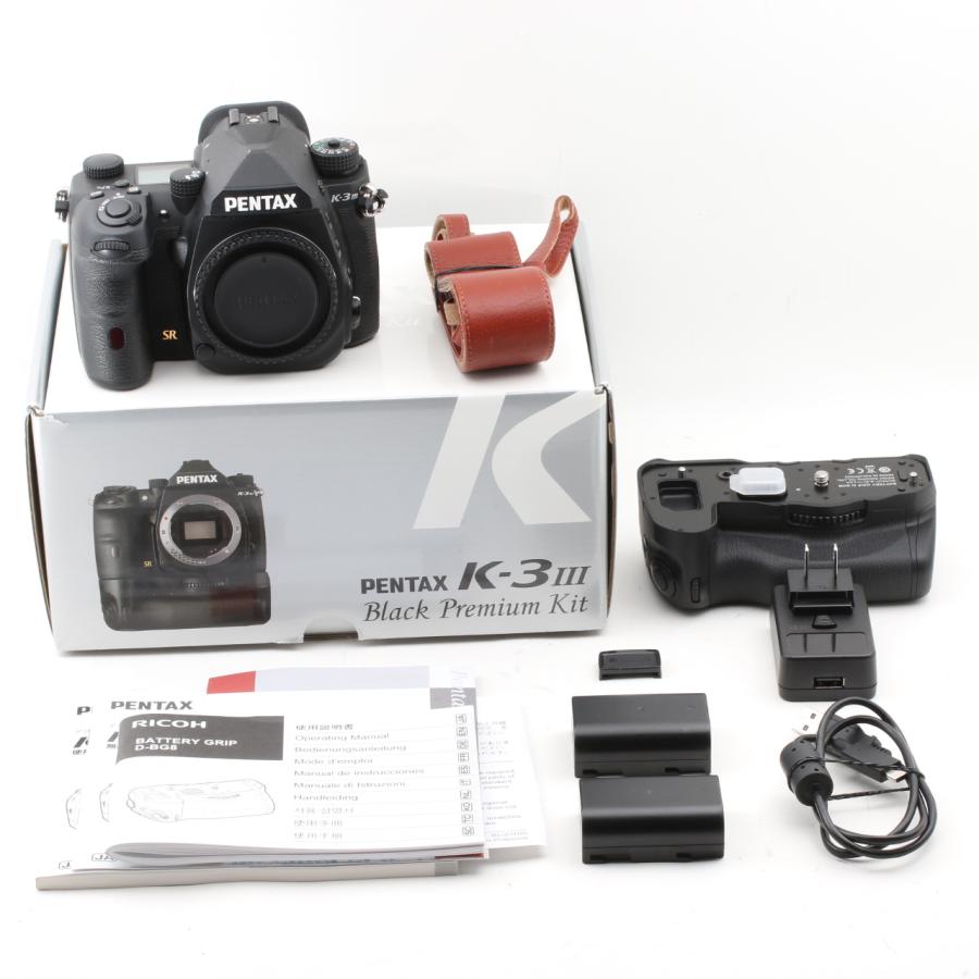 K-3 PENTAX Mark III Black Premium Kit 全世界限定1,000台 : 千石
