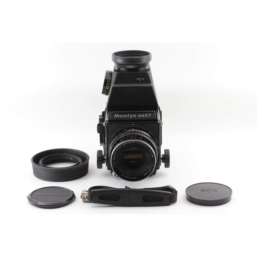 【良品】Mamiya RB67 PRO S レンズ+露出計 Mamiya（マミヤ） RB67 PROFESSIONAL(CdS 野外ルーペ) MAMIYA-SEKOR 1