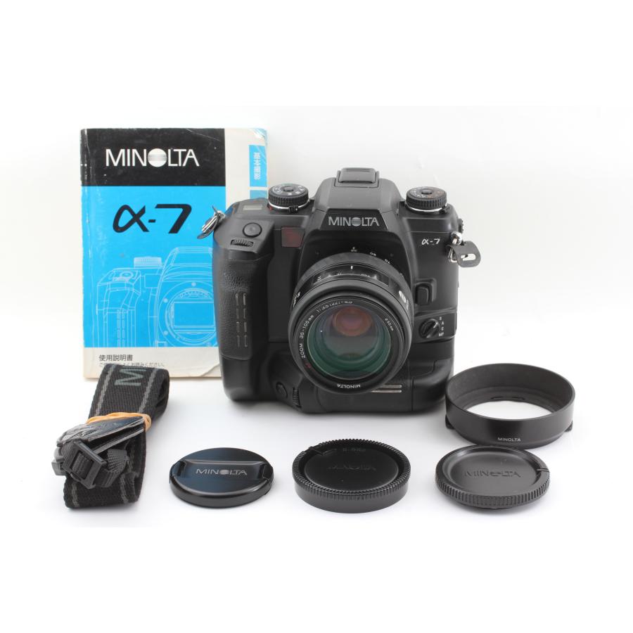 MINOLTA α-7 一眼レフカメラ AF 35-70㍉レンズ　ミノルタ動作品 MINOLTA α-7 一眼レフカメラ AF 35-70㍉レンズ ミノルタ動作品 コニカ