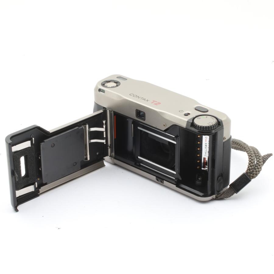 コンタックス T2 D チタンシルバー 中古 CONTAX T2 シルバー CONTAX