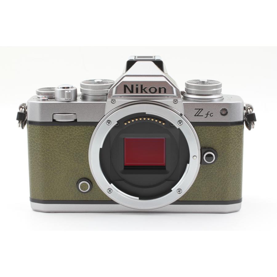 【ショット数 1,636枚】ニコン zfc 貼革グリーン Zシリーズ（Nikon） 【ショット数 1,636枚】ニコン zfc 貼革グリーン
