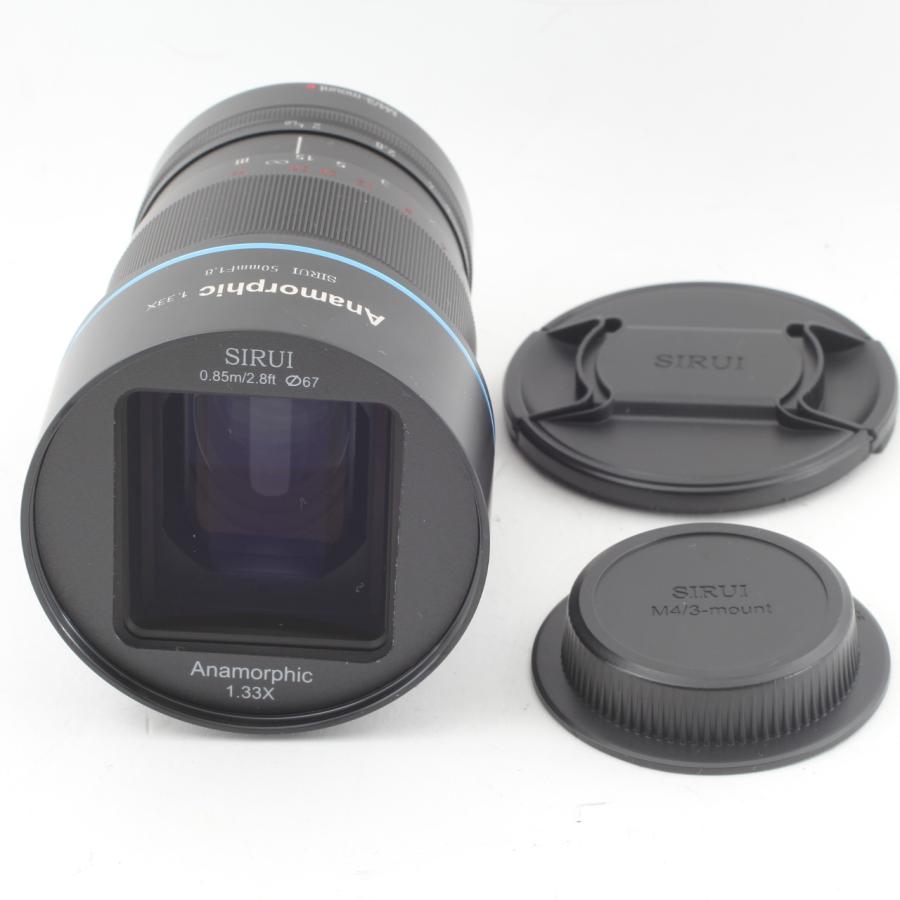 SIRUI シルイ 50mm f1.8 1.33X アナモルフィックレンズ M4/3（マイクロ