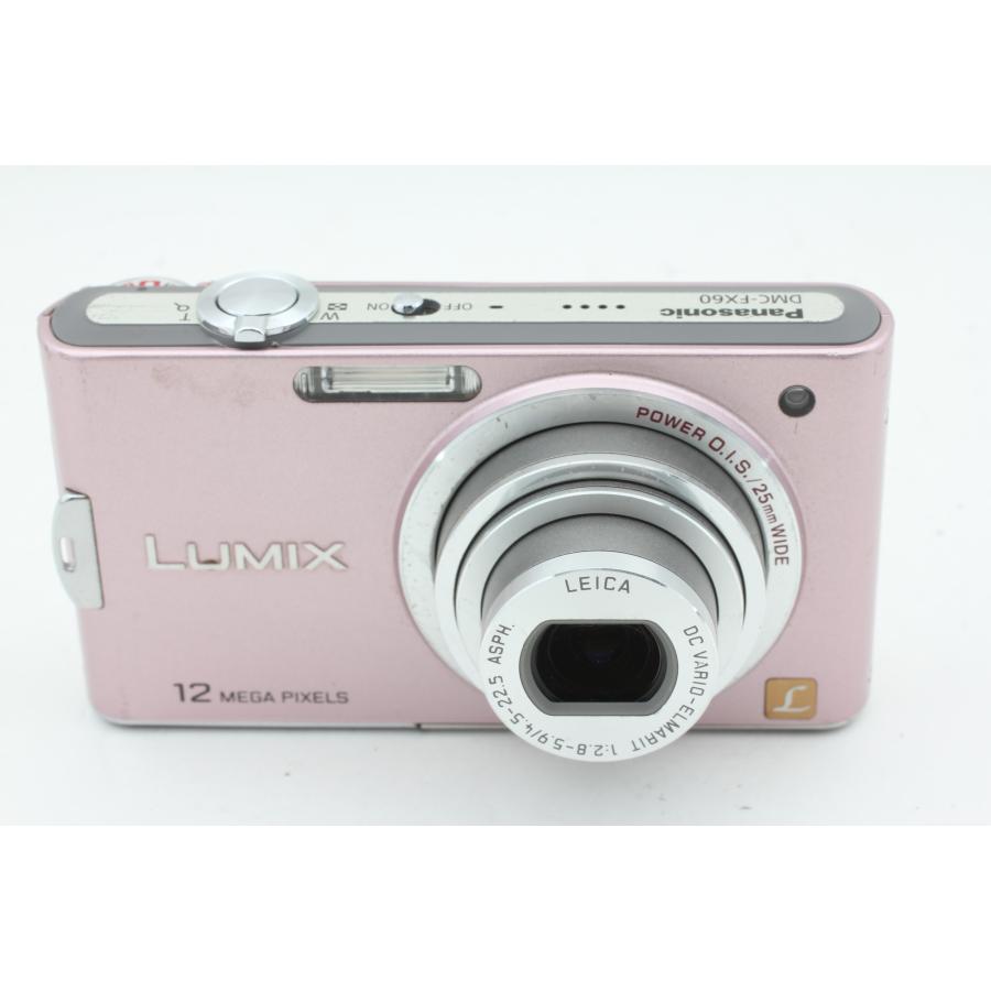 ★美品★パナソニック Panasonic DMC-FX60 ピンク #1454 Panasonic（パナソニック） DMC-FX60-P カクテルピンク : 千石カメラ
