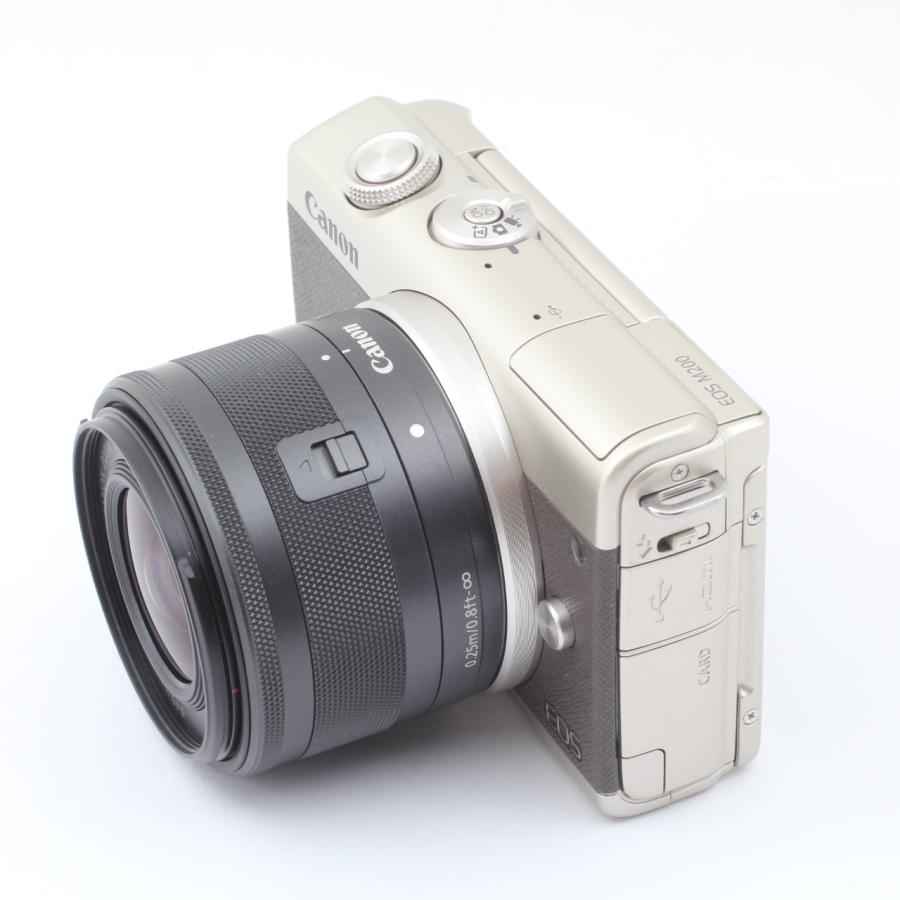 【美品】【限定レア】Canon EOS M200 リミテッドゴールドキット キヤノン（Canon） EOS M200 リミテッドゴールドキット : 千石カメラ