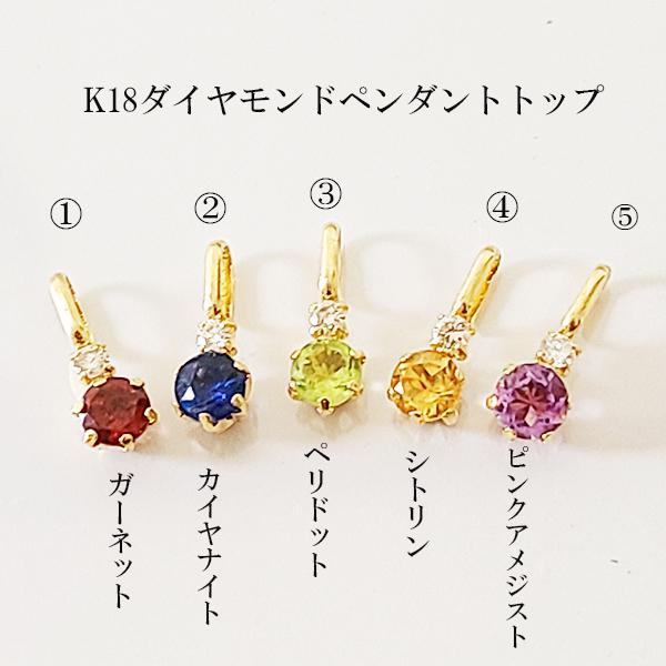 ペンダントトップ ガーネット カイヤナイト ペリドット シトリン