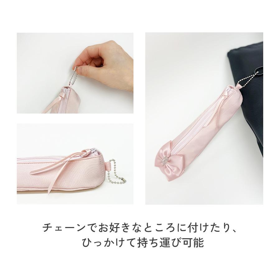 LA LUICE バレエシューズ ポーチ 5色 ピンク ミント ブラック