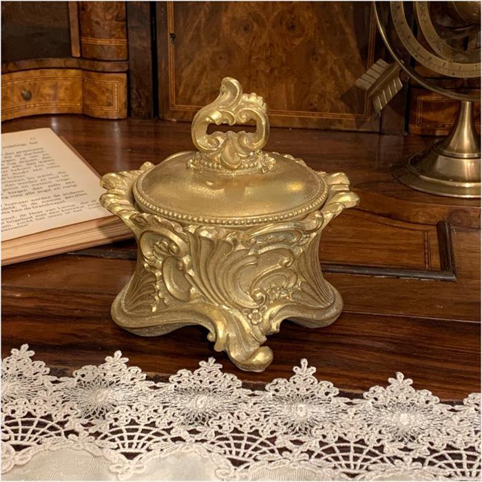 2色展開 小物入れ 高級 可愛い クラシック インテリア エレガント