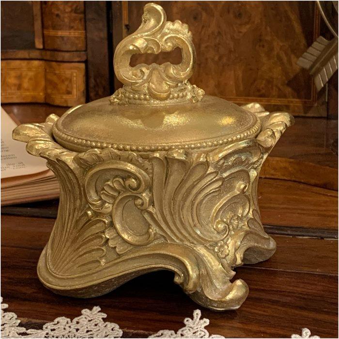 2色展開 小物入れ 高級 可愛い クラシック インテリア エレガント